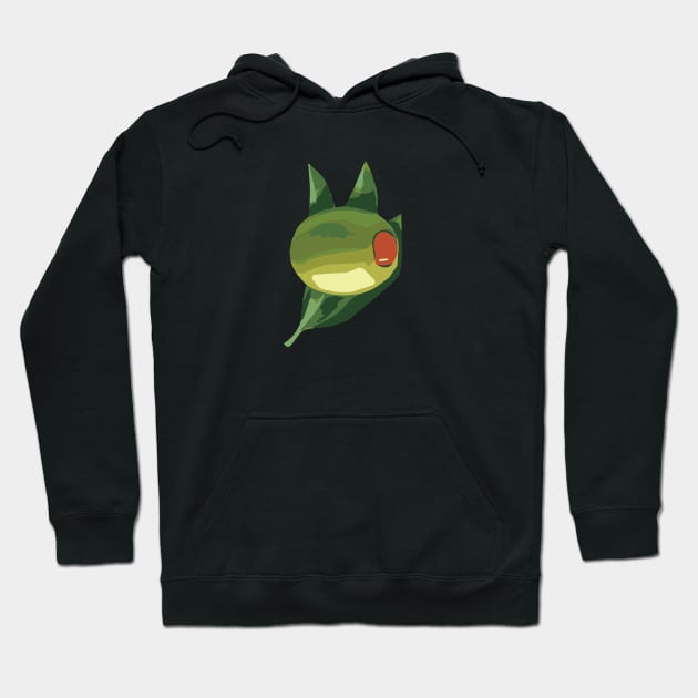 Stuffed Green Olive Hoodie by cricky